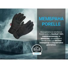 Перчатки водонепроницаемые Dexshell Arendal Biking Gloves, p-p L, зимние, черные