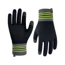 Рукавички водонепроникні Dexshell Ultra Thin Waterproof Running, p-p L, чорно-жовтий