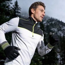 Рукавички водонепроникні Dexshell Ultra Thin Waterproof Running, p-p L, чорно-жовтий