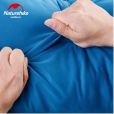 Подушка самонадувающаяся Naturehike Sponge automatic NH17A001-L, светло голубая
