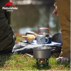 Горелка спиртовая Naturehike NH Alcohol Burner steel NH18L001-T, зеленая