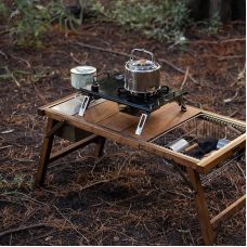 Горелка-стол кемпинговый Naturehike NH20RJ001, черный