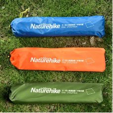 Тент универсальный Naturehike 210T NH15D004-X, oxford 2,15х1.5м 0,23 кг голубой