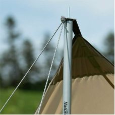 Тент для кемпинга Naturehike Girder NH20TM006, 150D, 400*292 см, золотой (с двумя стойками)