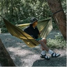 Гамак 3-в-1 с москитной сеткой Naturehike CNH22HJ001, 210T polyester, темно-зеленый