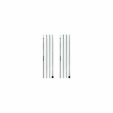 Стойки для тента стальные оцинкованные Naturehike Steel Poles Updated NH20PJ041, 16мм*2.0м, серые (2 шт)