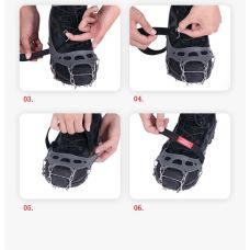 Ледоступы с 13 зубцами Naturehike NH19HJ002, размер L