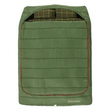Спальный мешок двухместный с подушками Naturehike CNK2350WS019, зеленый
