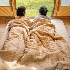 Спальный мешок Naturehike L150 NH20MSD05 правый, (13°C) бежевый