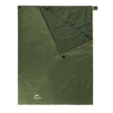 Спальный мешок Naturehike LW180 Mini NH21MSD04, правый, XL, темно-зеленый