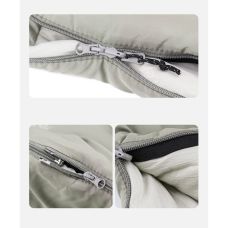Спальный мешок с капюшоном Naturehike M300 NH20MSD02, зеленый, правый