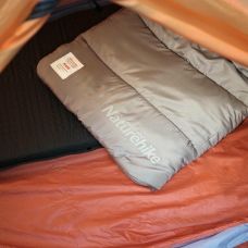 Спальник с капюшоном Naturehike M400 NH20MSD02, (1°C), правый, зеленый
