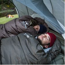 Спальник с капюшоном Naturehike U250S NH20MSD07, (0°C), левый, темно-зеленый
