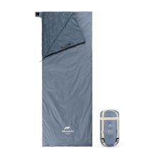 Спальник сверхлегкий Naturehike Ultralight LW180 NH21MSD09 левый, (15°C), p-p XL, серо-синий