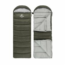 Спальник с капюшоном Naturehike U350 NH20MSD07, Hollow cotton, зеленый