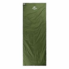 Спальник сверхлегкий Naturehike LW180 NH21MSD04 правый (15°C), p-p XL, темно-зеленый