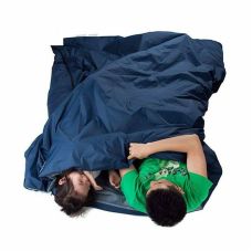 Спальник надлегкий Naturehike Mini Ultra light LW 180 NH15S003-D, Silk-like cotton,  блакитний