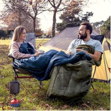 Спальник Naturehike H150 NH19S015-D, (18-25°C), р-р L, синий