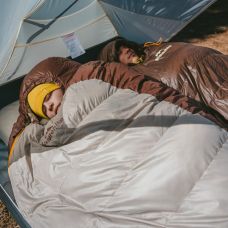 Спальник с натуральным пухом Naturehike Snowbird CNK2550WS014, р-р L, темно-коричневый 400 г