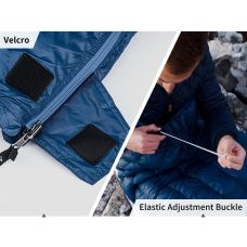 Спальный мешок с натуральным пухом Naturehike CWM400 CNK2300SD013, зеленый