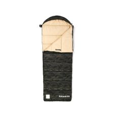 Спальный мешок с капюшоном Naturehike M320 CNK2350WS023, зеленый камуфляж, левый