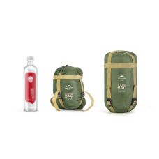 Спальный мешок Naturehike LW180 Mini NH21MSD04, правый, XL, темно-зеленый
