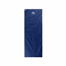 Спальник сверхлегкий Naturehike LW180 NH21MSD04 левый, (15°C), p-p М, темно-голубой