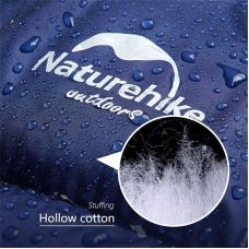 Спальный мешок-пончо Naturehike NH18D010-P, Hollow cotton, бронзовый