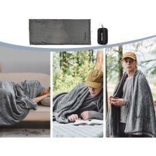 Подкладка для спального мешка Naturehike CNK2450WS024, флис, графит