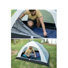 Спальник сверхлегкий Naturehike Ultra light LW 180 NH15S003-D, (20°C), p-p M, левый, голубой