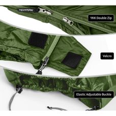 Спальный мешок с натуральным пухом Naturehike CWM400 CNK2300SD013, темно-голубой