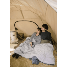 Спальный мешок двухместный с подушками Naturehike NH21MSD06, зеленый