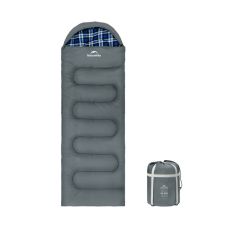 Спальний мішок з капюшоном Naturehike Clear Sky CNK2450WS042, сірий