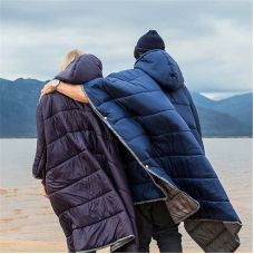 Спальный мешок-пончо Naturehike NH18D010-P, Hollow cotton, бронзовый