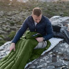Спальный мешок с натуральным пухом Naturehike CWM400 CNK2300SD013, темно-голубой