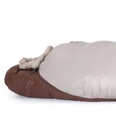 Спальник с натуральным пухом Naturehike Snowbird NH20YD001, р-р M, коричневый 350 г
