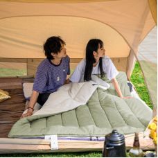 Спальник Naturehike H150 NH19S015-D, (18-25°C), p-р L, світло-зелений