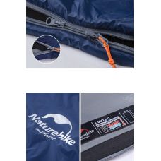Спальник сверхлегкий Naturehike Ultra light LW 180 NH15S003-D, (20°C), p-p M, правый, темно-зеленый
