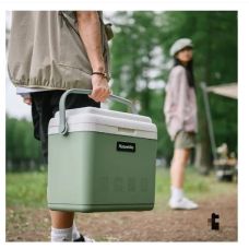Туристичний холодильник Naturehike NH20SJ021, зелений, 13 л, поліпропілен