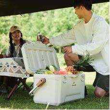 Туристический холодильник Naturehike CNH22CJ10001, 45 л, бежевый