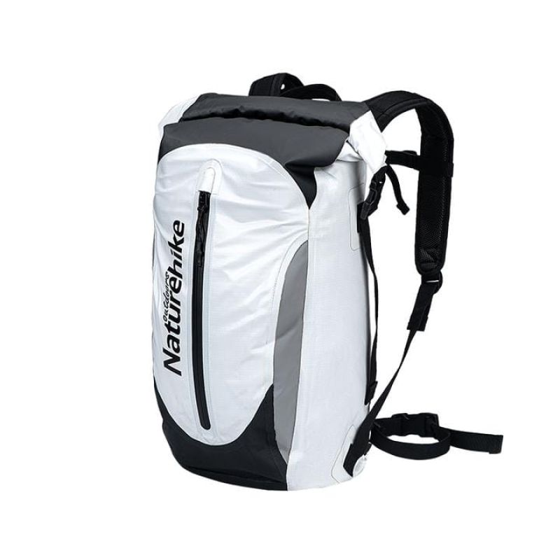 Рюкзак водонепроницаемый Naturehike NH20FSB01, 500D PVC, 30 л, белый Рюкзак водонепроницаемый Naturehike NH20FSB01, 500D PVC, 30 л, белый