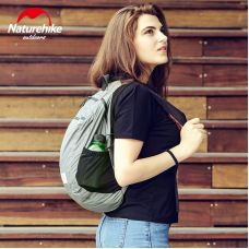 Рюкзак компактный сверхлегкий Naturehike Ultralight NH17A012-B, 18 л, серый