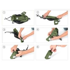 Рюкзак компактний надлегкий Naturehike Ultralight Naturehike NH17A012-B, 18 л, зелений