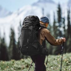 Рюкзак туристический Naturehike CNK2450XB014, 70 л, черный, M