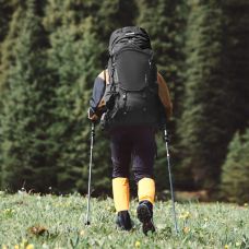 Рюкзак туристический Naturehike CNK2450XB014, 70 л, черный, L