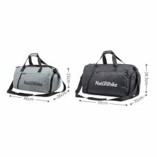 Сумка спортивная Naturehike NH19SN002, Размер M, серый