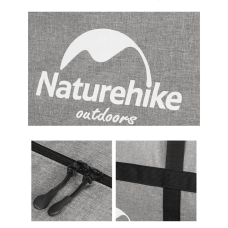 Сумка-баул для хранения портативная Naturehike NH17S021-M, 45 л, темно-серый