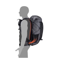 Рюкзак туристичний Naturehike Rock NH19BP095, 60+5 л, графіт в клітинку