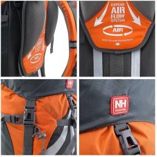 Рюкзак туристический Naturehike NH70B070-B, 70 л+5 л, оранжевый