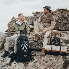 Рюкзак туристичний Naturehike NH70B070-B, 70 л + 5 л, світло-коричневий